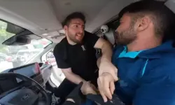 Niğde’de yol verme kavgası kamerada
