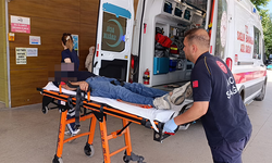 İnegöl'de terminal karşısında kaza! Motosiklet ile otomobil çarpıştı