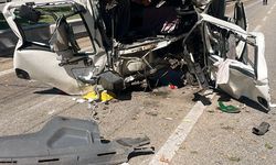 Bursa Kestel girişinde f*ci kaza