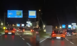 Bursa Osmangazi'de lüks otomobil kazaya karıştı, sürücü kaçtı!