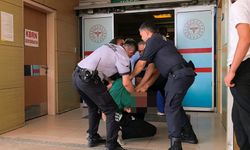 Bursa İnegöl'de tutuklanan şüpheli hastaneyi birbirine kattı!
