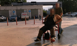Bursa İnegöl'de odun keserken ayağını yaraladı!