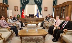 Alper Taban'dan Şahin Biba'ya ziyaret! İnegöl için hangi projeler konuşuldu?