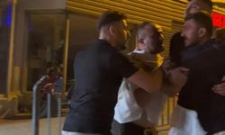 Bursa Osmangazi'de gece kulübü çıkışı ortalık karıştı! Ayakta duramadan kavgaya tutuştular
