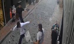 Telefon çalıp kaçmaya çalıştı, kafasına süpürgeyi yedi!