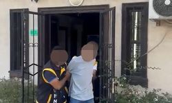 Polise yakalanmamak için saçını kazıttı, yine kaçamadı!