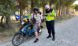 Bilecik'te motosiklet sürücülerine güvenli sürüş eğitimi