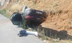 Bilecik'te otomobil takla attı: 2 yaralı
