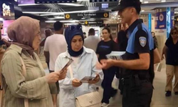 Bursa’da polis ekiplerinden vatandaşlara güvenlik bilgilendirmesi