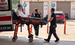 İnegöl'de motosikletli ölümden döndü!
