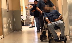 Bursa İnegöl’de işçinin karnına çivi saplandı
