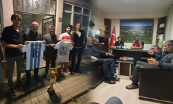 Yeniden Refah'tan şampiyon Tahtaköprü’ye tebrik ziyareti
