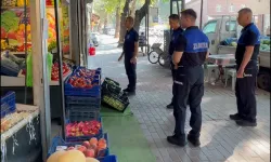 İnegöl'de zabıta denetimi! Kaldırım işgaline geçit yok