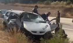Bursa'da takla atan araçtaki çift yaşamını yitirdi