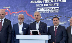 Bakan Uraloğlu: "Yerköy - Kayseri Yüksek Hızlı Tren Projesi’nde işin yarısını tamamladık"