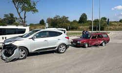 Samsun’da kavşakta kaza: 1 yaralı