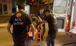 Bursa Osmangazi'de motosiklet devrildi: Kadın sürücü yaralandı