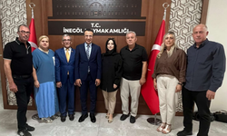 İZED'ten Kaymakam Akpay ve Müdür Fakılı'ya ziyaret