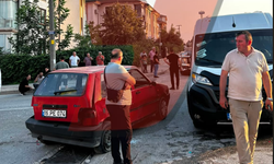 İnegöl'de feci kaza araç kamerasında! Felaket anları