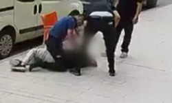 Polisten kaçtı, vatandaş kıskıvrak yakaladı! O anlar kamerada