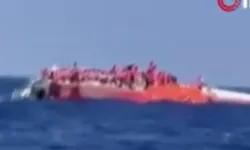 Akdeniz'in ortasında can pazarı! İçi yolcu dolu gemi saniyeler içinde sulara gömüldü
