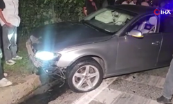 Bursa Orhangazi'de bir kazadan kaçtı, diğerine yakalandı! Ağaca çarparak durdu