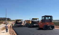 İnegöl İMOSAB OSB'de 19 kilometrelik sıcak asfalt çalışması başladı!