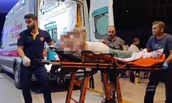 İnegöl'de tadilat yaparken kabusu yaşadı! İki bacağından yaralandı