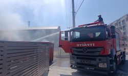 Bursa İnegöl'de mobilya fabrikasında yangın