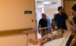 İnegöl’de yürekleri yakan kaza! 7 yaşındaki çocuk ağır yaralandı