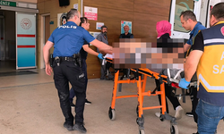İnegöl Adliyesi’nde hareketli anlar: Kendini yaraladı