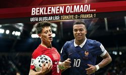 Beklenen olmadı... UEFA Uluslar Ligi: Türkiye: 0 - Fransa: 1