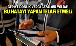 Geriye dönük vergi cezaları yolda! Bu hatayı yapan hemen telafi etmeli
