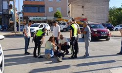 Bursa İnegöl’de otomobil ile bisiklet çarpıştı: 1 yaralı