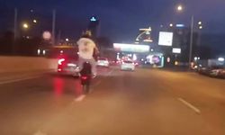 Bursa trafiğinde akılalmaz anlar! Plakasız motosikletin ölümle dansı saniye saniye kamerada