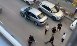Bursa'da trafik durdu, cadde ringe döndü! O anlar kamerada