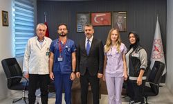 İnegöl Devlet Hastanesi’nde duygulandıran meslek hikâyesi! Doğdukları hastaneye doktor olarak döndüler