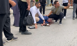 Bursa İnegöl'de halk otobüsü kadına çarptı!