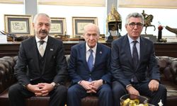 'Sarallar' ve 'Şahinler'i MHP Lideri Devlet Bahçeli buluşturdu