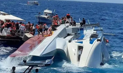 KKTC Başbakanı Üstel açıkladı! Girne'de alabora olan gemideki kayıp bir kişinin naaşına ulaşıldı
