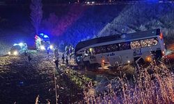 Amasya’da yolcu otobüsü şarampole uçtu: 24 yaralı