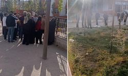 Korku dolu anlar! Kız öğrenci okula pompalı t*fekle geldi