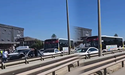 Bursa İnegöl'de zincirleme kaza! Trafik durma noktasına geldi