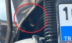 İnegöl'de motosikletten çıkan şey şoke etti!