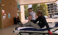 İnegöl’de işçinin talihsiz anı! Kanlar içinde kaldı