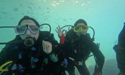 İnegöllü ekip tüplü dalış eğitiminde!