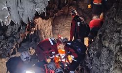 500 metre derinlikte zamanla yarış! İnegöl Arama Kurtarma Ekibi kazazedeyi kurtardı