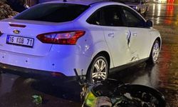 Bursa İnegöl'de otomobil ile motosiklet çarpıştı: 2 yaralı