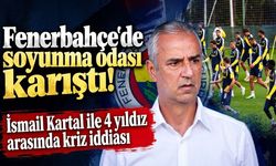Fenerbahçe'de soyunma odası karıştı! İsmail Kartal ile 4 yıldız arasında kriz iddiası