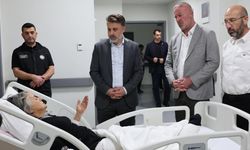 Başkan Vekili Biba, acı günde vatandaşları yalnız bırakmadı